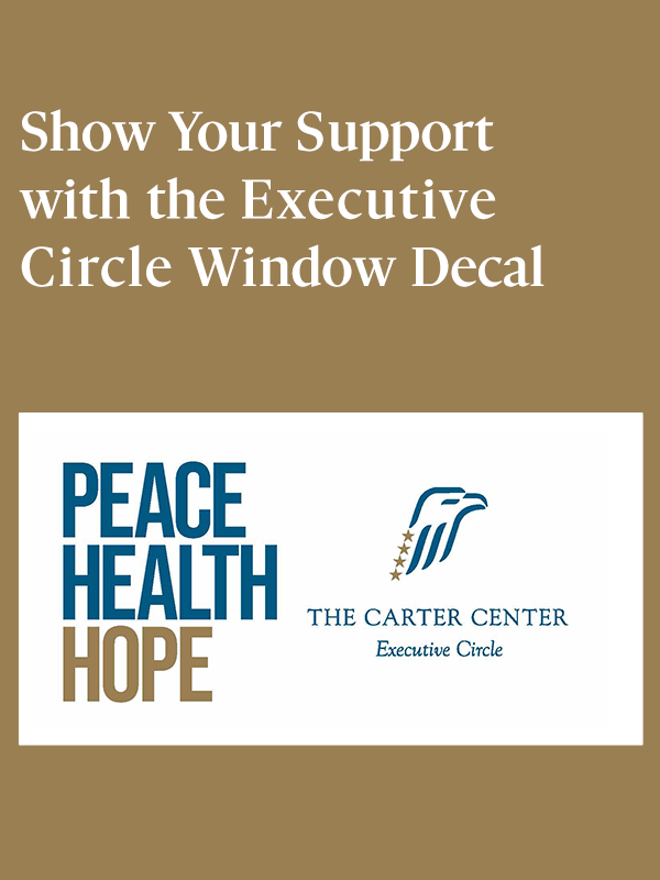 executive circle decal