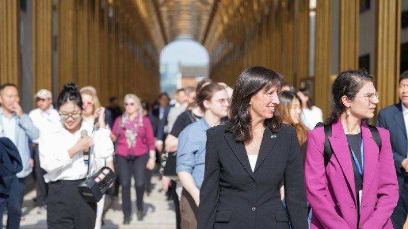 Paige Alexander in China